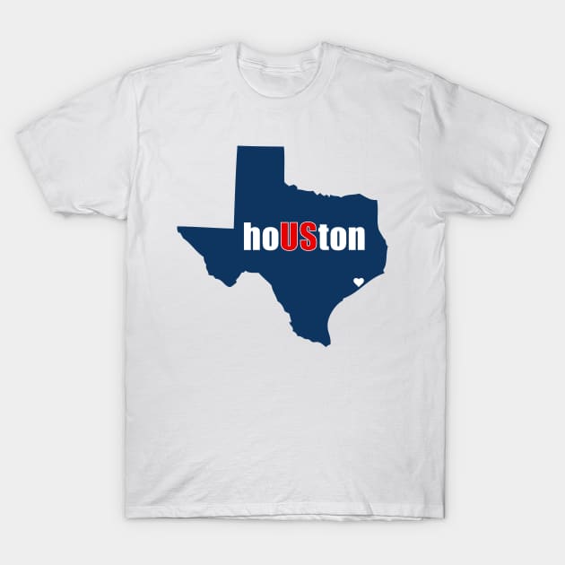 HoUSton Hurrican Harvey Relief T-Shirt by greenoriginals
